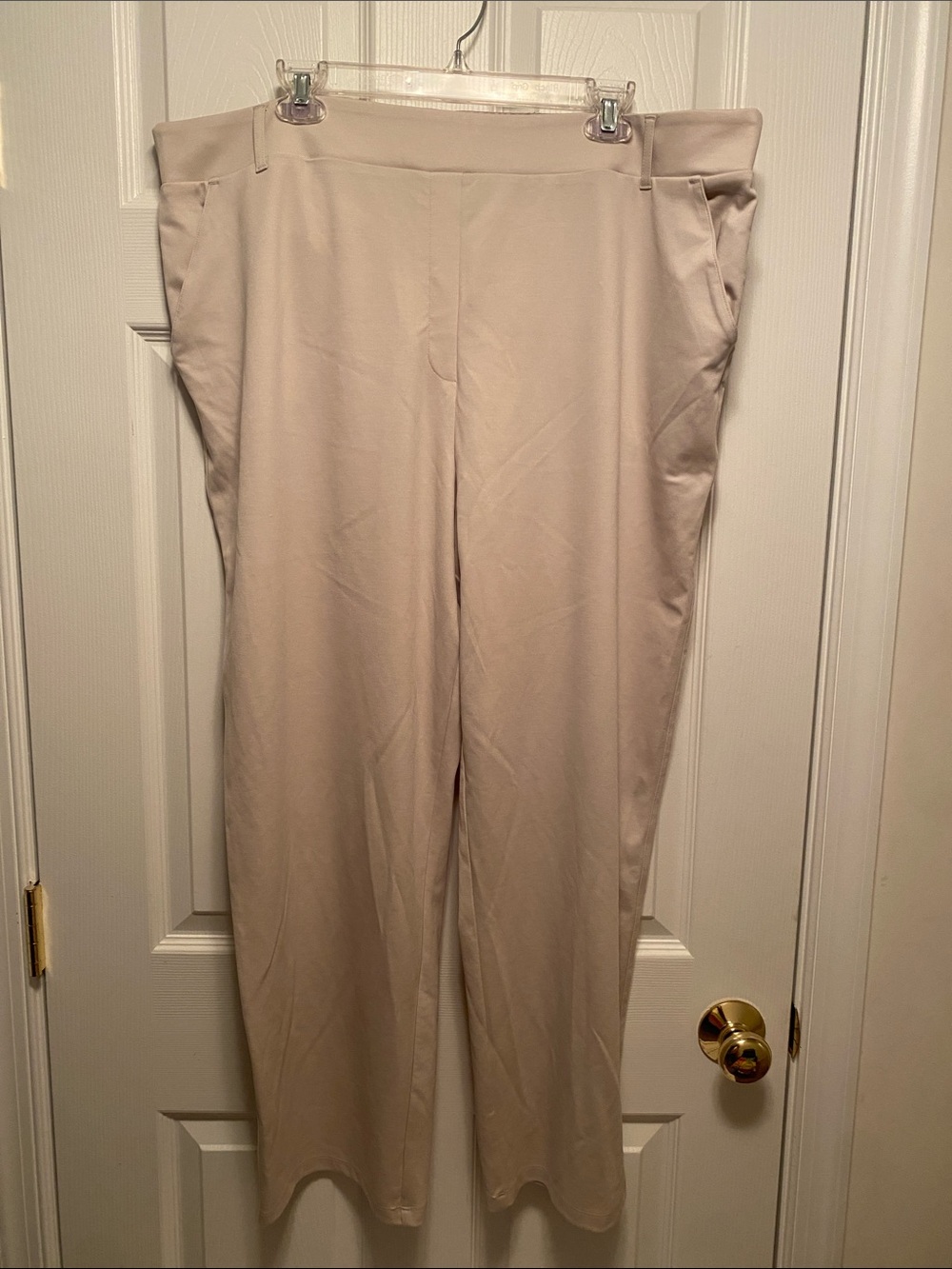 32 Degrees Cool Cream Women’s Pull On Ankle Pants…size XXL